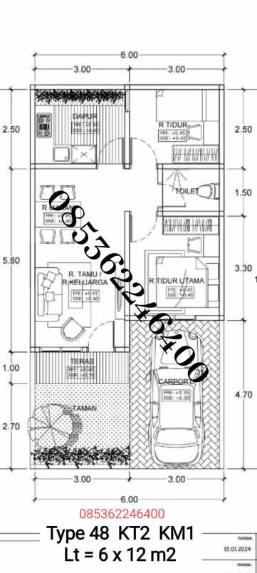 rumah murah medan tanjung selamat