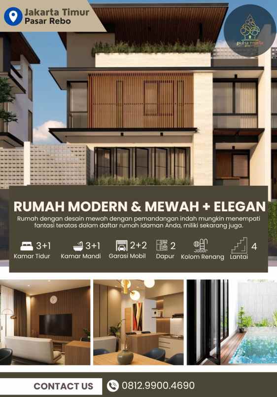 rumah murah mewah nan megah startegis kota jakarta