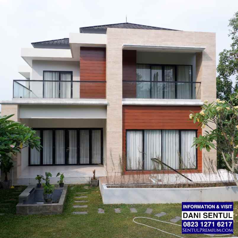 rumah new furnish cluster bali hill sentul city bogor