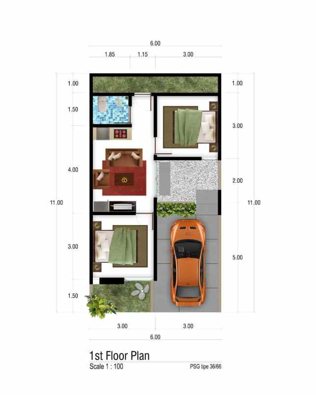 rumah ngamprong desa banjarejo