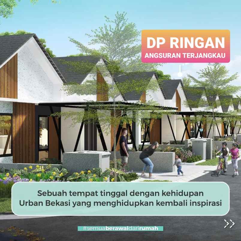 rumah perumahan metland cibitung