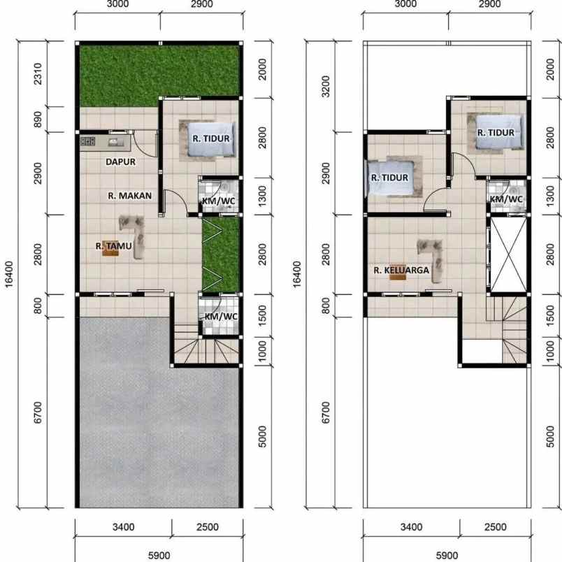 rumah premium murah jakarta dekat stasiun lrt cibubur