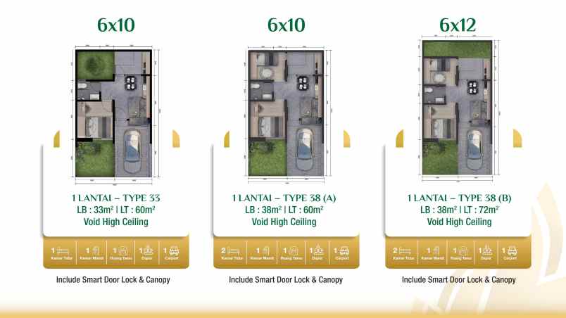 rumah ready stock ayarahill serpong parung panjang