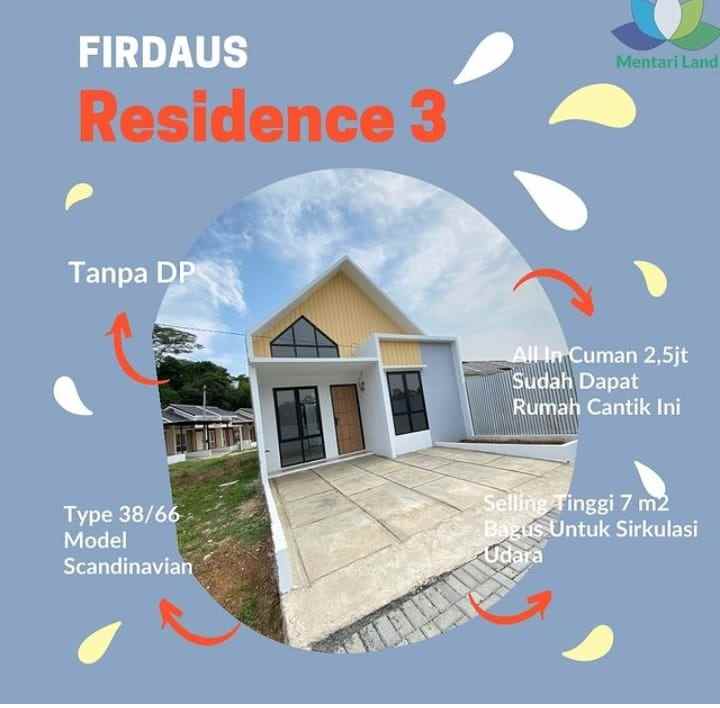 rumah residensial firdaus residences 3