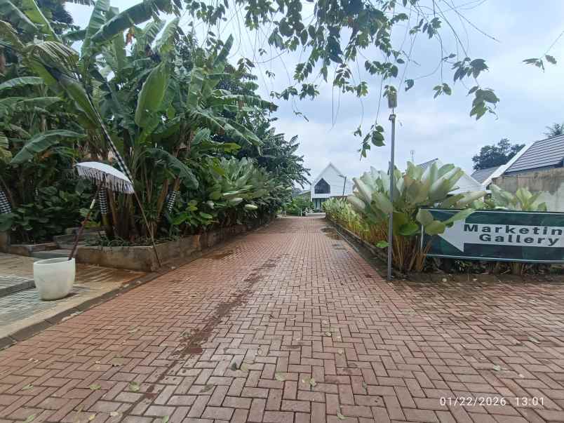 rumah resort fully furnished di cluster nuansa bali