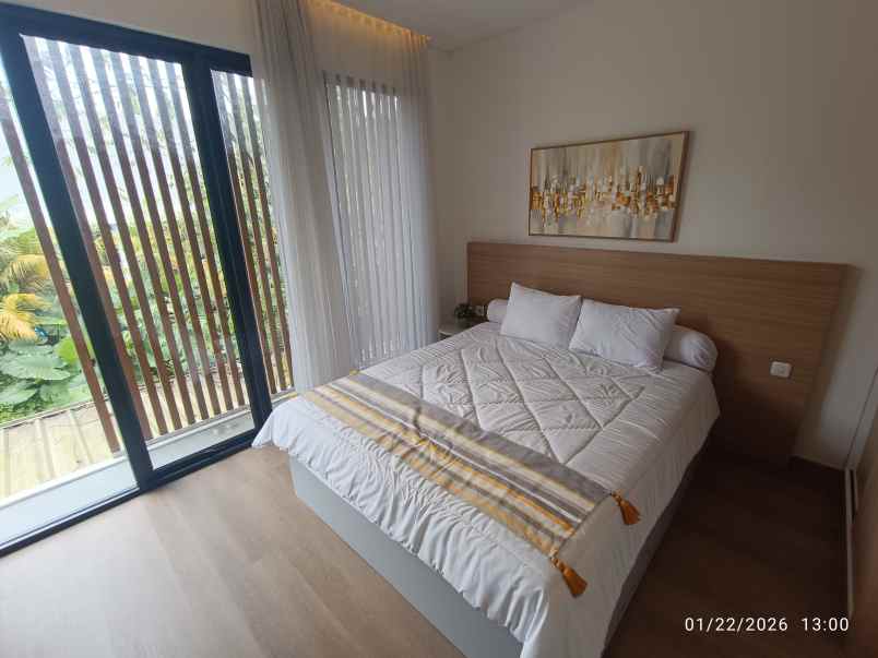 rumah resort fully furnished di cluster nuansa bali