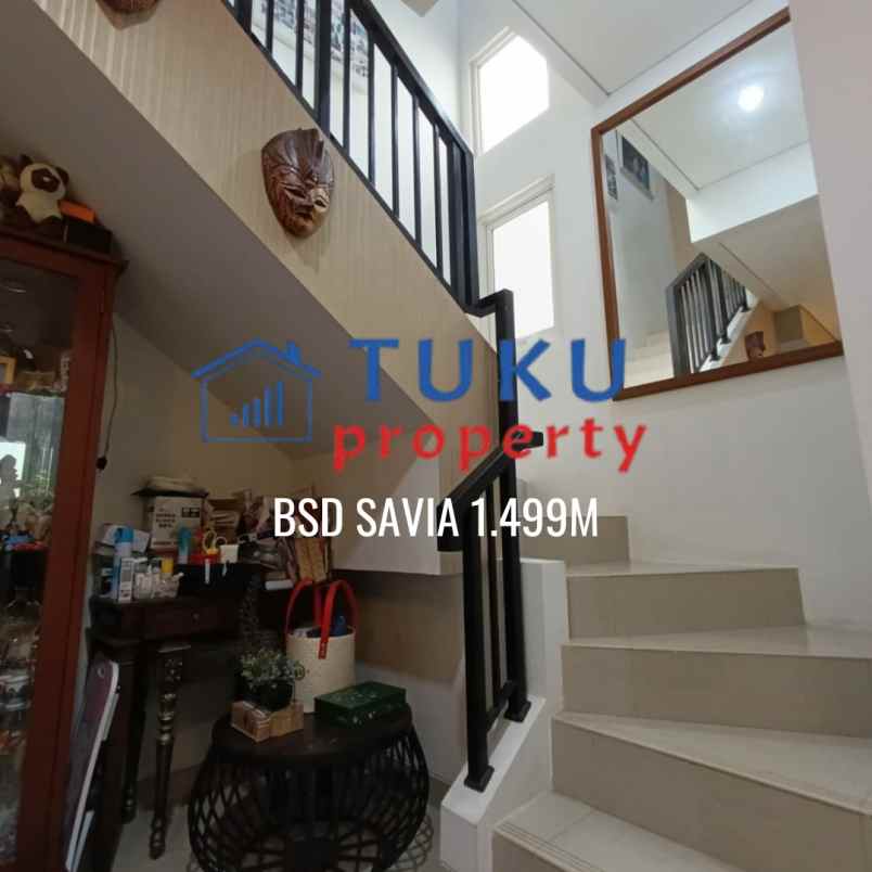 rumah savia nusa loka bsd renov murah