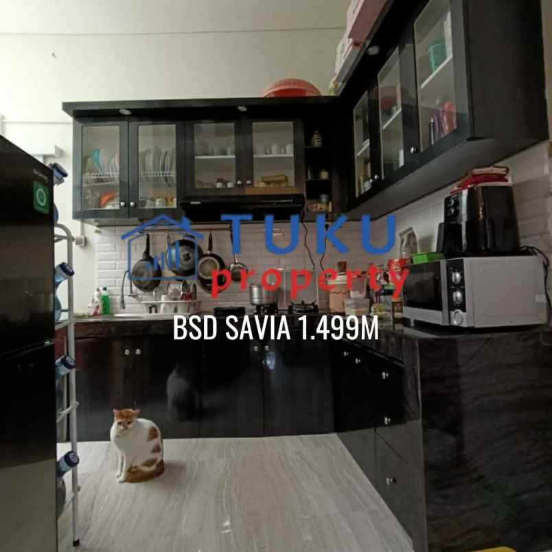 rumah savia nusa loka bsd renov murah