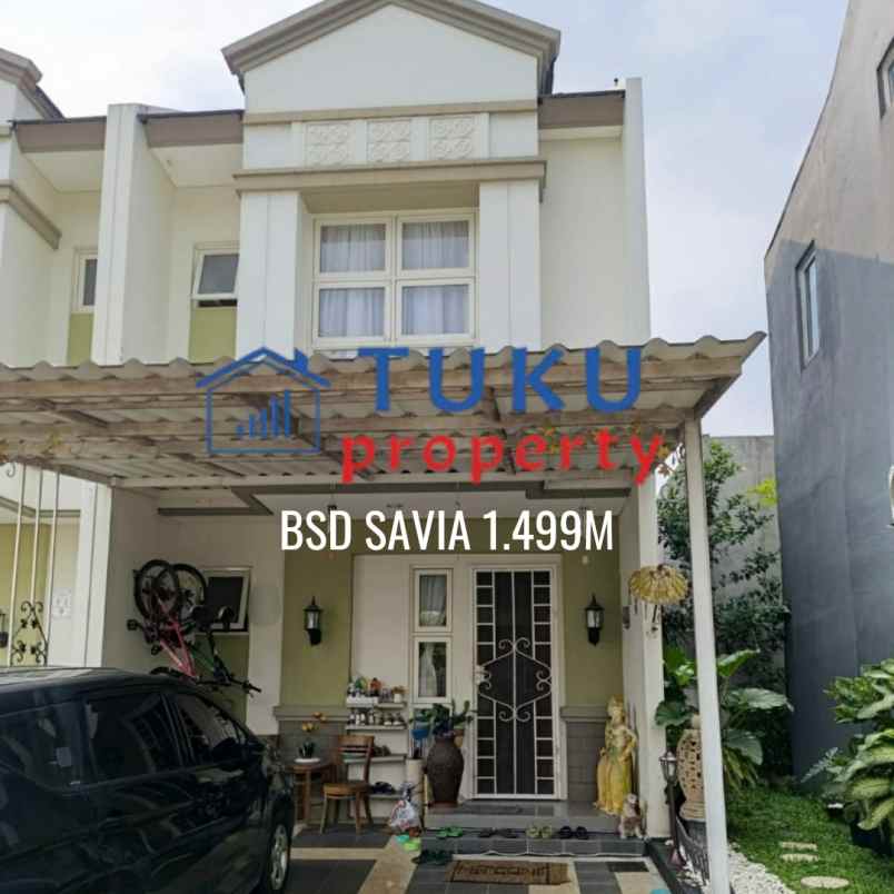 rumah savia nusa loka bsd renov murah