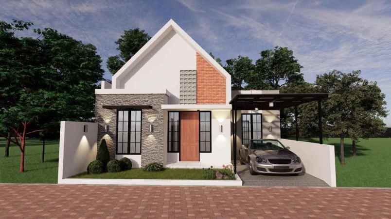 rumah scandinavian dekat rs pku gamping