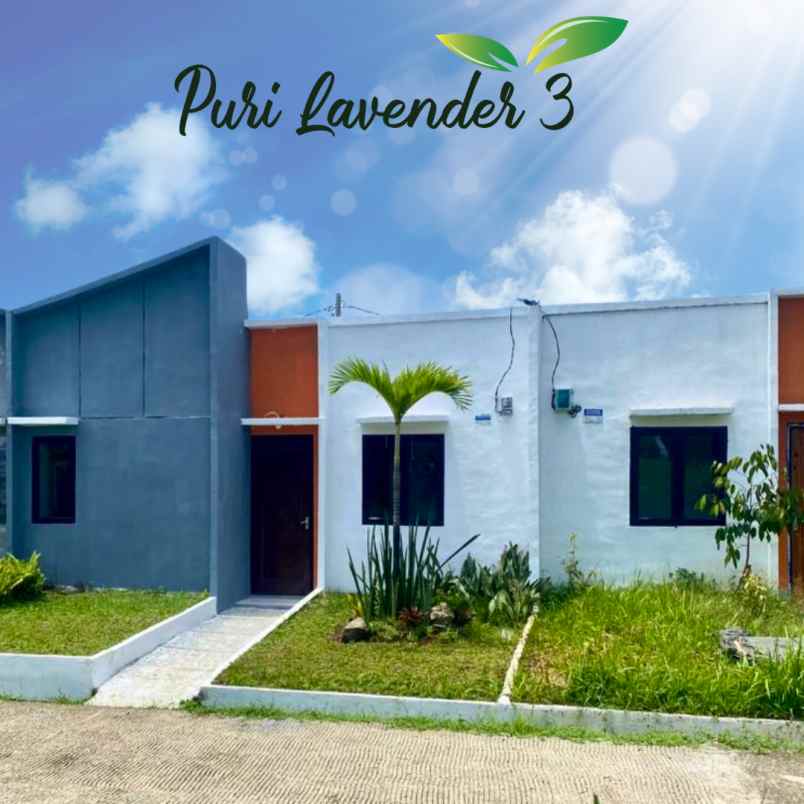 rumah subsidi 1 jutaan perbulan puri lavender bogor