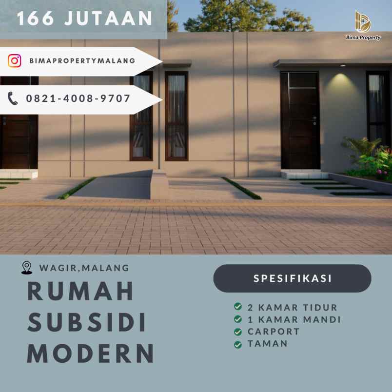 rumah subsidi termurah area malang