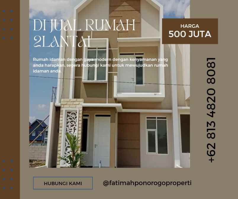 rumah type 66 syariah di ponorogo kota