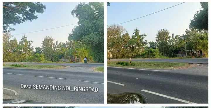 sebidang tanah nol ringroad semanding