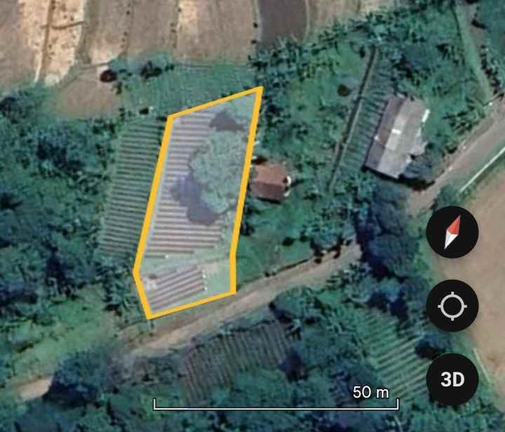 tanah datar strategis daerah ciater subang jawa barat