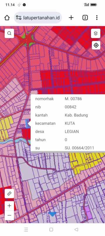 tanah dk nakula legian seminyak kuta badung bali