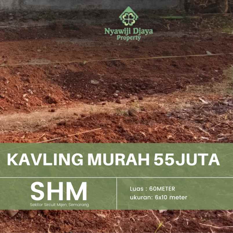 tanah kavling murah siap bangun sekitar sircuit mijen