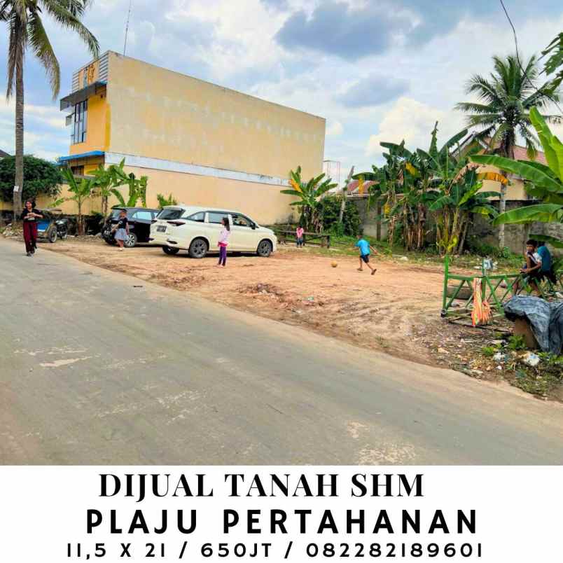 tanah lokasi plaju pertahanan