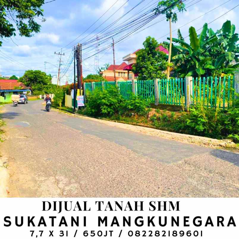 tanah lokasi sukatani mangkunegara