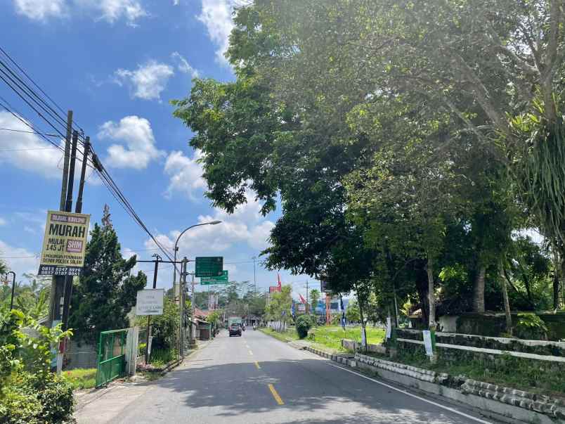 tanah murah jogja shm p 200an juta dekat pasar tempel