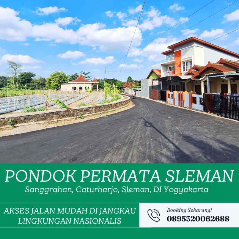 tanah pekarangan 2 juta meter di dekat rsud sleman