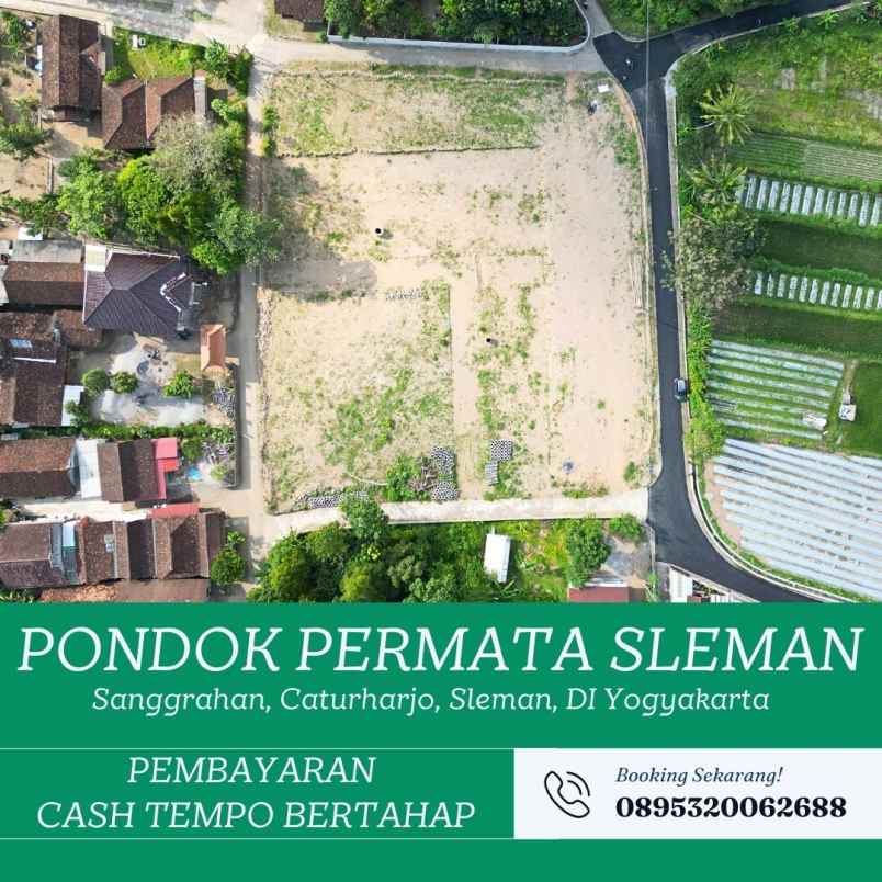 tanah pekarangan 2 juta meter di dekat rsud sleman