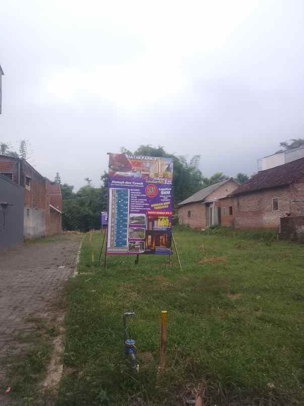 tanah pribadi strategis depan jatim park 2 batu