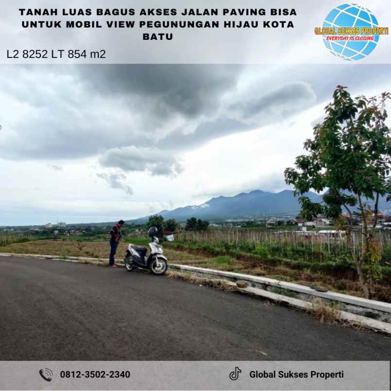 tanah subur harga istimewa di junrejo kota batu