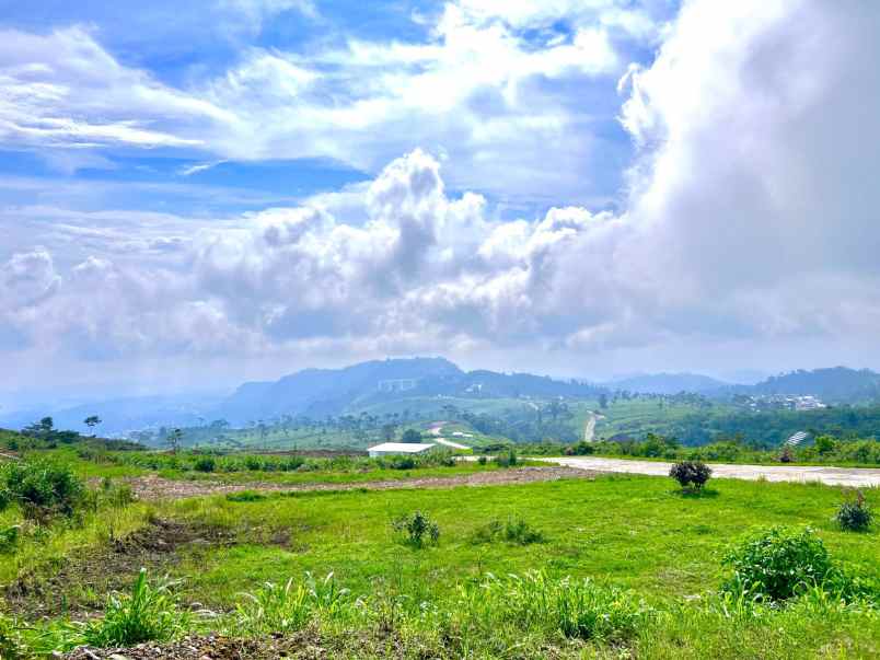 tanah view jembatan kaca kemuning karanganyar