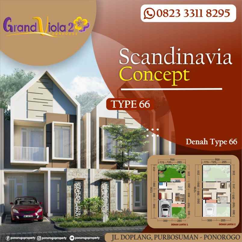 viral call jual rumah 2 lantai syariah ponorogo