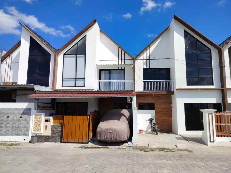 banting harga rumah modern 2 lantai