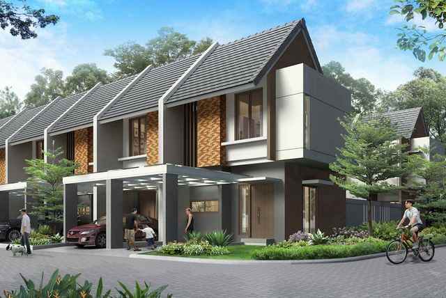 cimanggis golf estate cluster margata type ivy 5 x 16