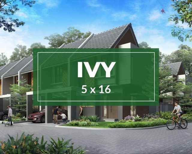 cimanggis golf estate cluster margata type ivy 5 x 16