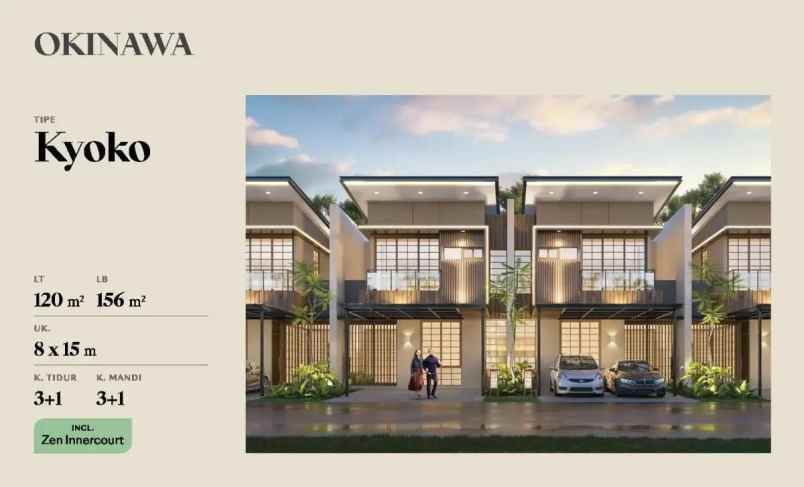 cluster okinawa at pasir putih residences pik2 md971