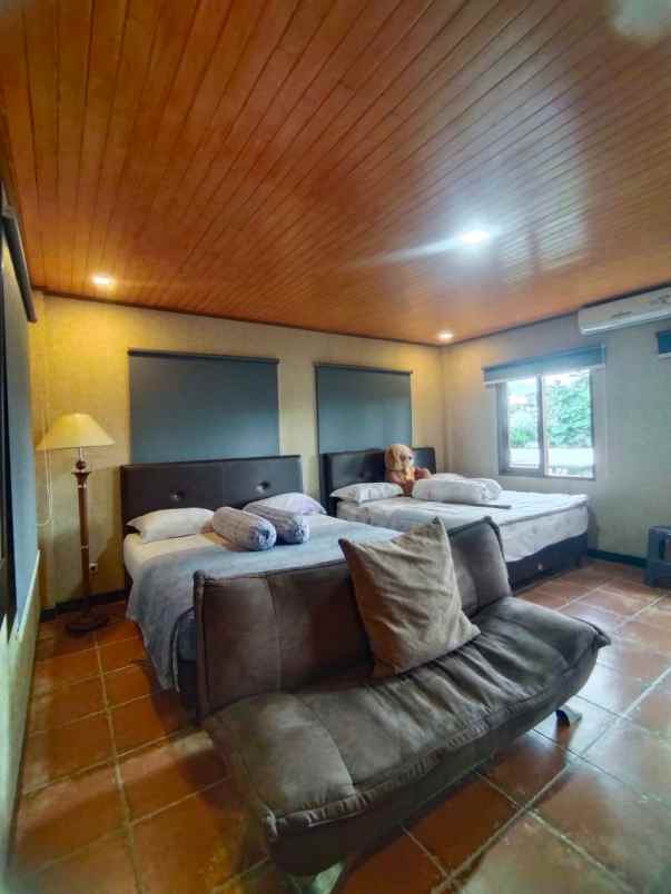 dijual 2 villa lokasi cijeruk bogor jawa barat