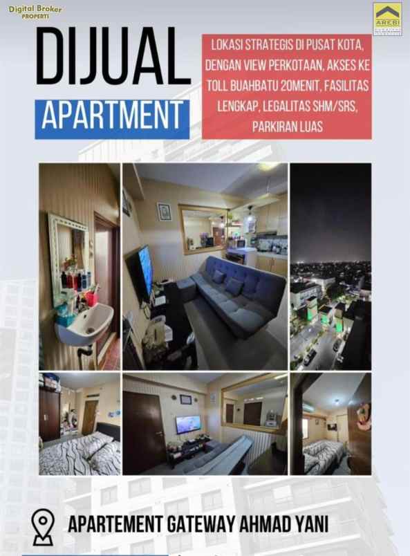 dijual apartemen ahmad yani