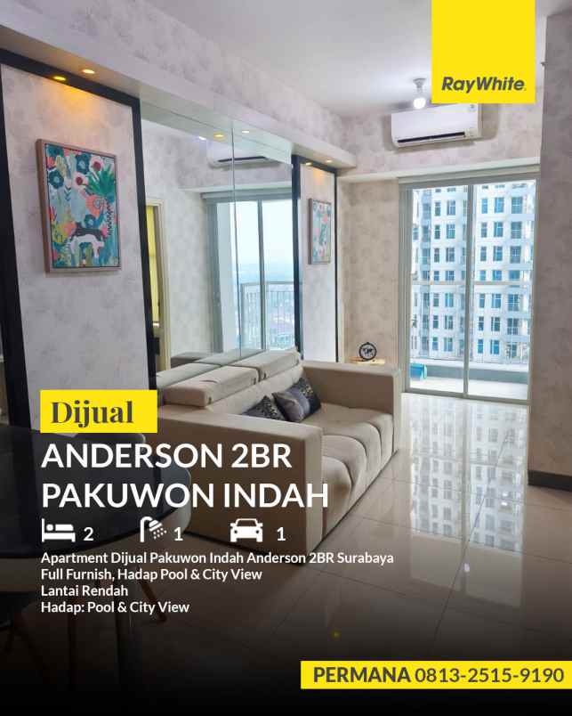dijual apartemen anderson pakuwon indah