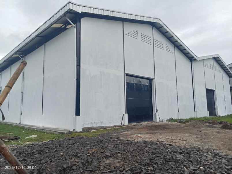 dijual gudang di gerbang tol balaraja barat tangerang