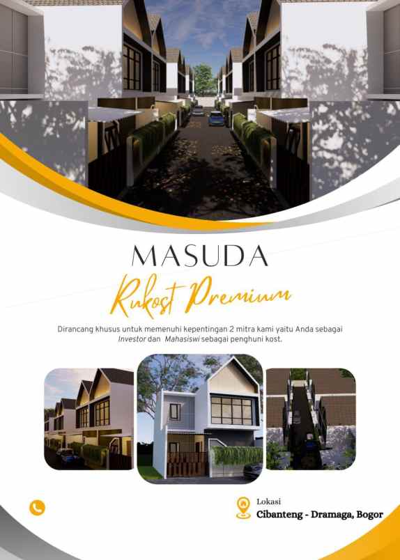 dijual kost jl swadaya cibanteng