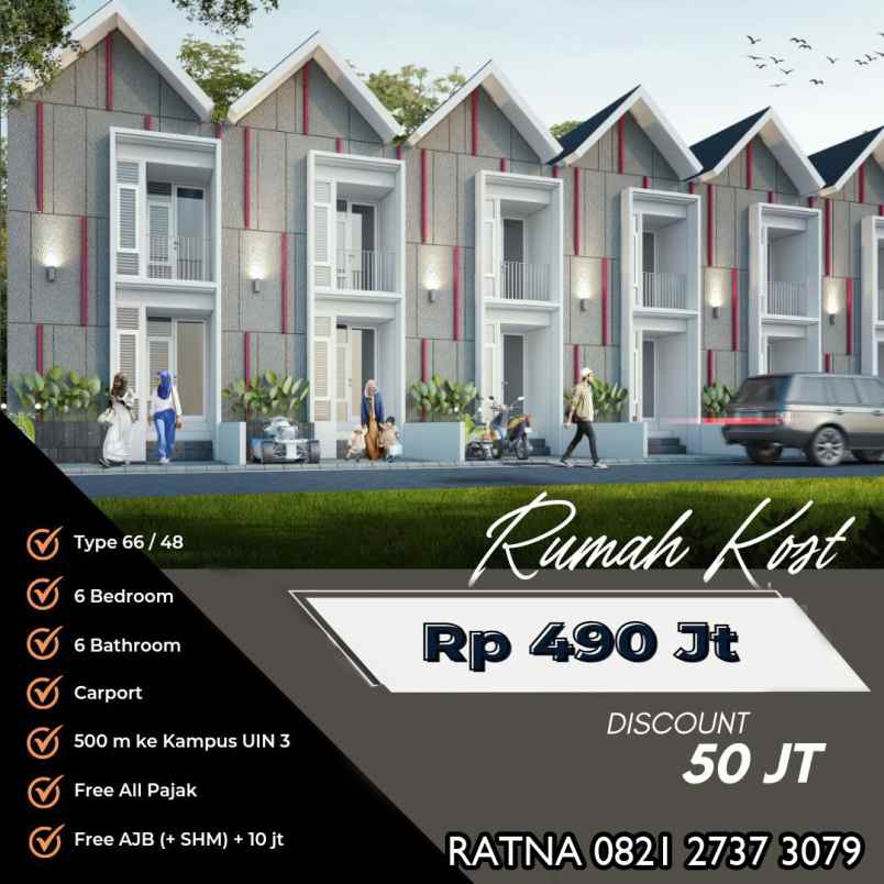 dijual kost tlekung