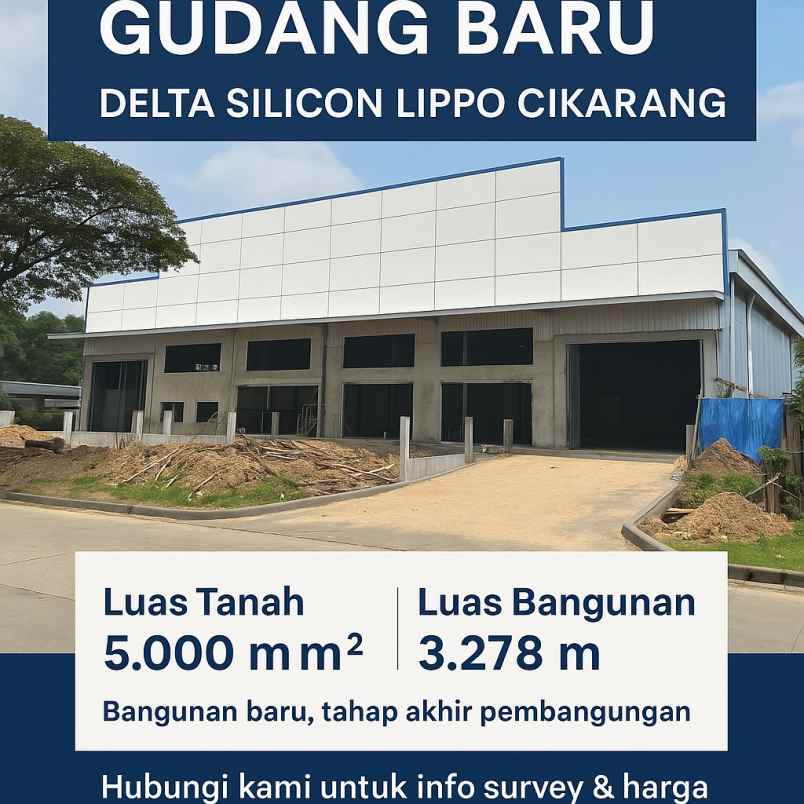 dijual ruko gudang kantor delta silicon lippo cikarang