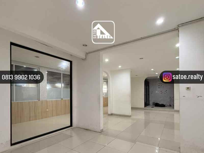 dijual ruko gudang kantor gondangdia menteng jakarta