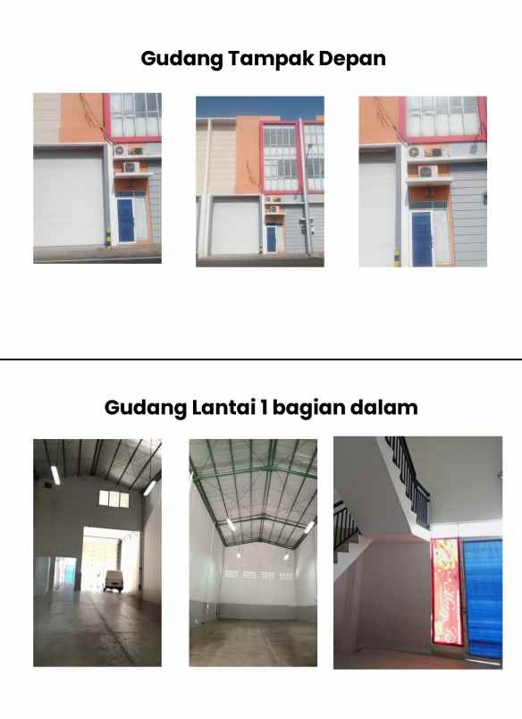 dijual ruko gudang kantor green sedayu bizpark