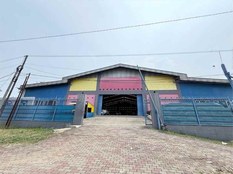 dijual ruko gudang kantor jalan interchange tol