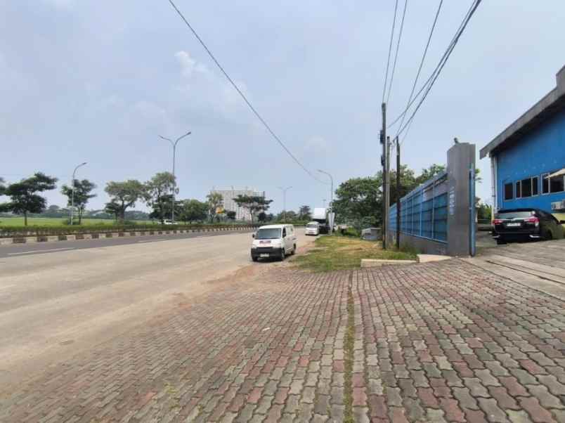 dijual ruko gudang kantor jalan interchange tol