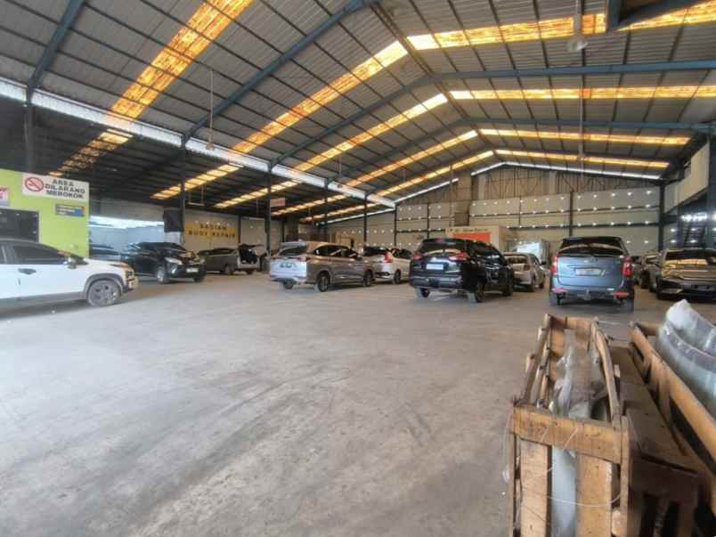 dijual ruko gudang kantor jalan interchange tol