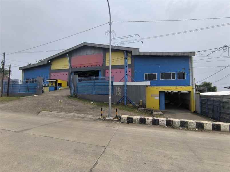 dijual ruko gudang kantor jalan interchange tol