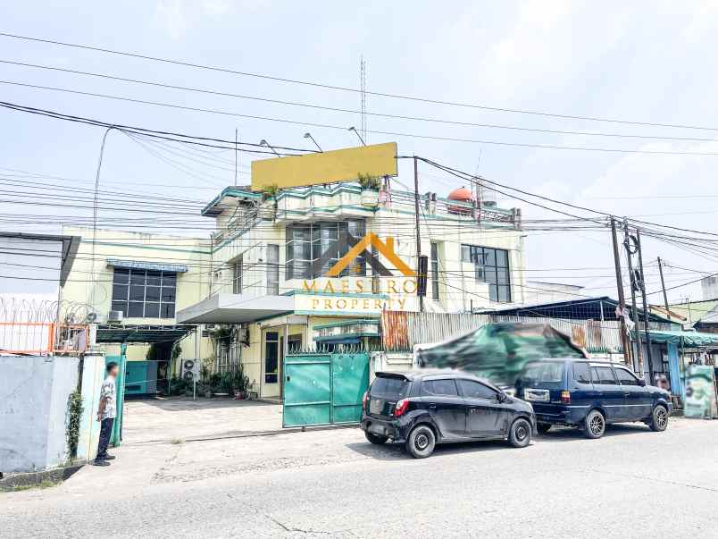 dijual ruko gudang kantor jalan pematang pasir tj