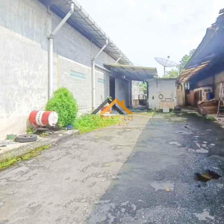 dijual ruko gudang kantor jalan sentosa medan binjai