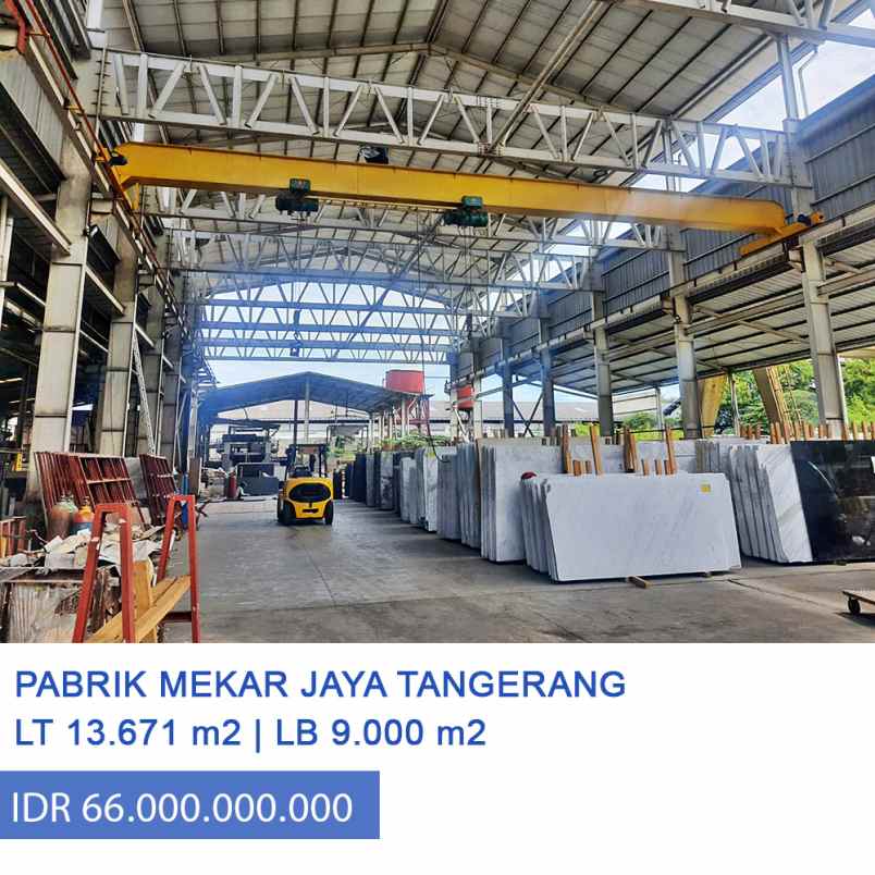 dijual ruko gudang kantor kawasan industri mekar